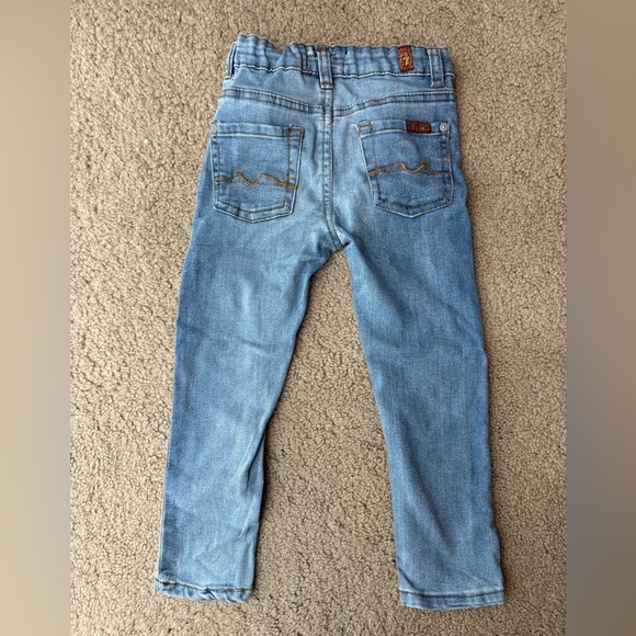 7 for all mankind blue boys blue jeans size 3t - Picture 8 of 16